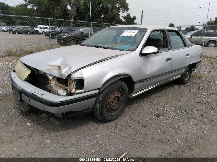 1987 Mercury Sable Gs VIN: 1MEBM50U0HG659744 Lot: 38575150