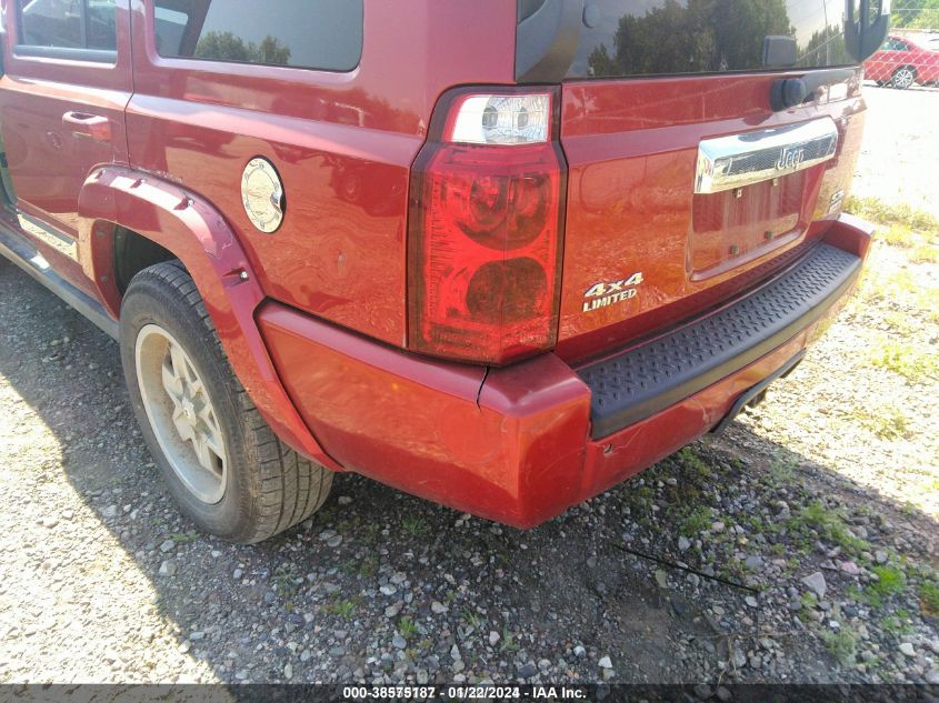 1J8HG58236C143929 2006 Jeep Commander Limited