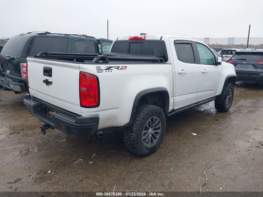 2018 Chevrolet Colorado Zr2 VIN: 1GCGTEEN6J1144705 Lot: 38575358