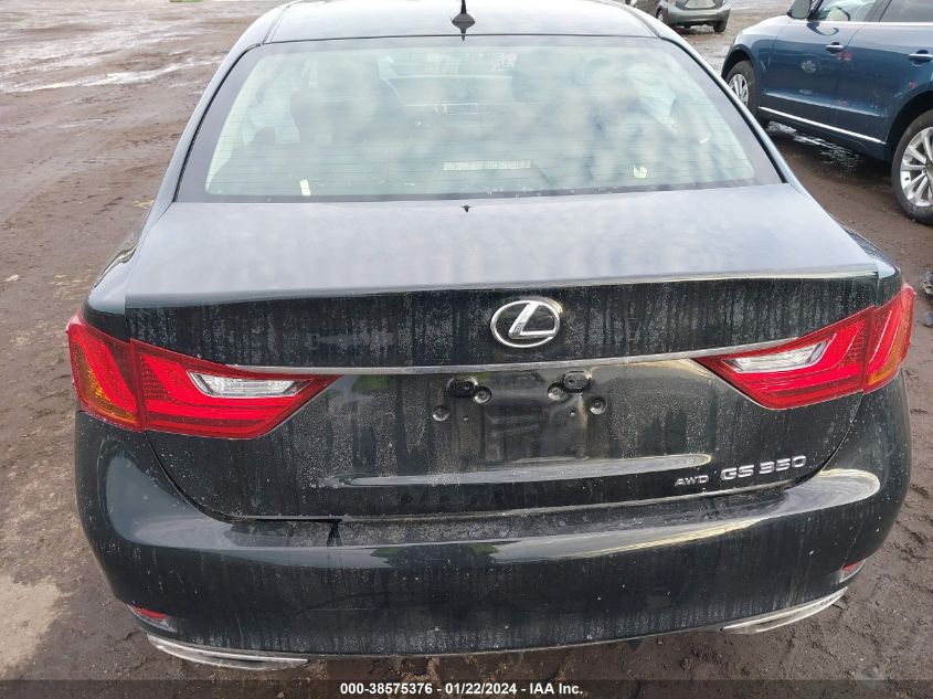 2014 Lexus Gs 350 VIN: JTHCE1BLXE5026903 Lot: 38575376