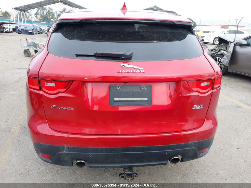 2017 Jaguar F-Pace 35T R-Sport VIN: SADCL2BV7HA090301 Lot: 38575394