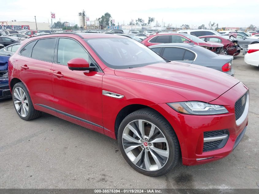 2017 Jaguar F-Pace 35T R-Sport VIN: SADCL2BV7HA090301 Lot: 38575394