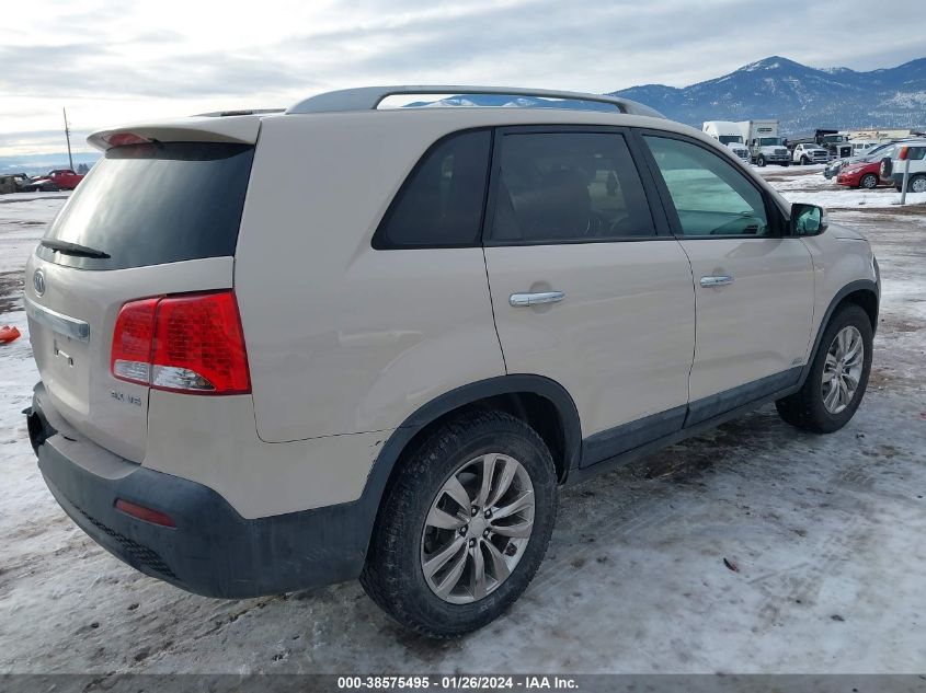 2011 Kia Sorento Ex V6 VIN: 5XYKUDA25BG031570 Lot: 38575495