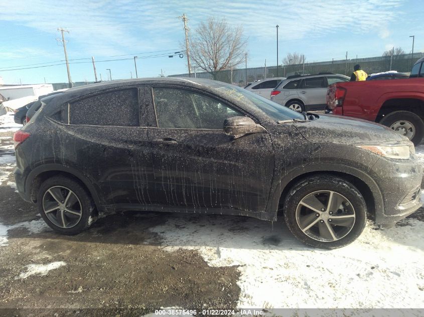 2022 Honda Hr-V Awd Ex VIN: 3CZRU6H51NM737835 Lot: 38575496