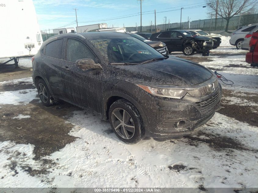 2022 Honda Hr-V Awd Ex VIN: 3CZRU6H51NM737835 Lot: 38575496