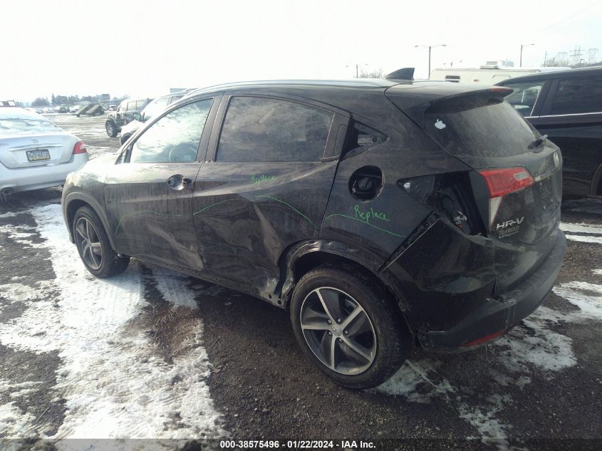 2022 Honda Hr-V Awd Ex VIN: 3CZRU6H51NM737835 Lot: 38575496