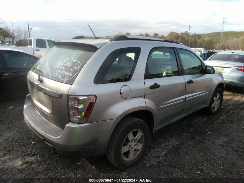 2008 Chevrolet Equinox Ls VIN: 2CNDL23F686299965 Lot: 38575647