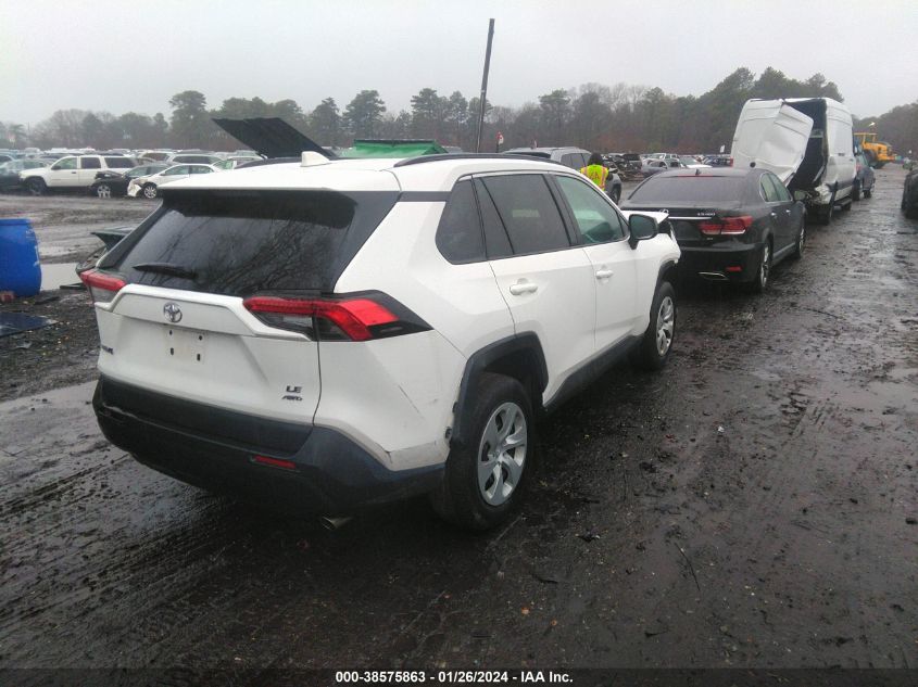 2020 Toyota Rav4 Le VIN: 2T3F1RFV1LW097126 Lot: 38575863