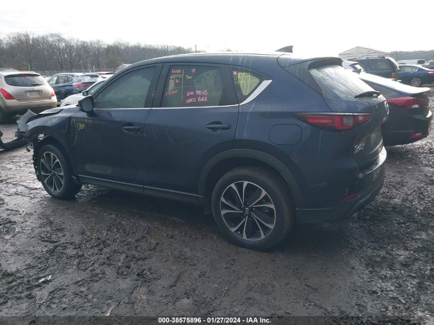 2022 Mazda Cx-5 2.5 S Premium VIN: JM3KFBDM5N0546517 Lot: 38575896