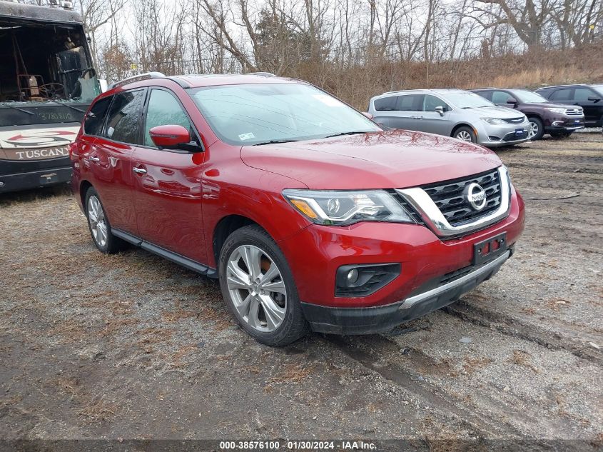 2019 Nissan Pathfinder Sl VIN: 5N1DR2MM0KC602622 Lot: 38576100