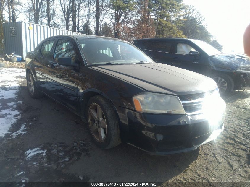 1C3CDZAB4DN589198 2013 Dodge Avenger Se