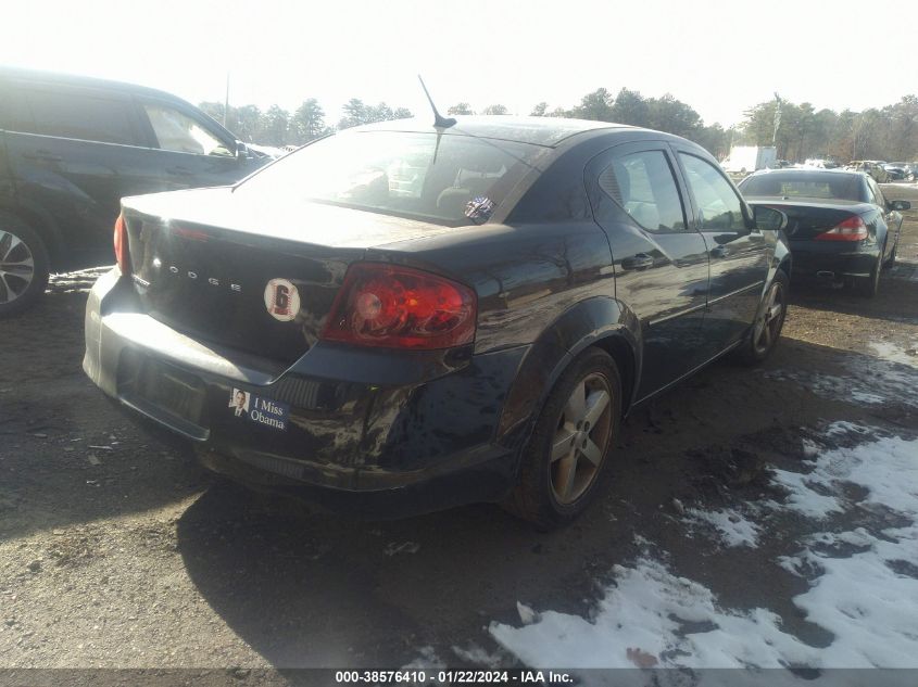 1C3CDZAB4DN589198 2013 Dodge Avenger Se