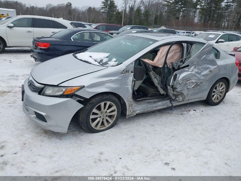 2HGFB2F99CH327214 2012 Honda Civic Ex-L