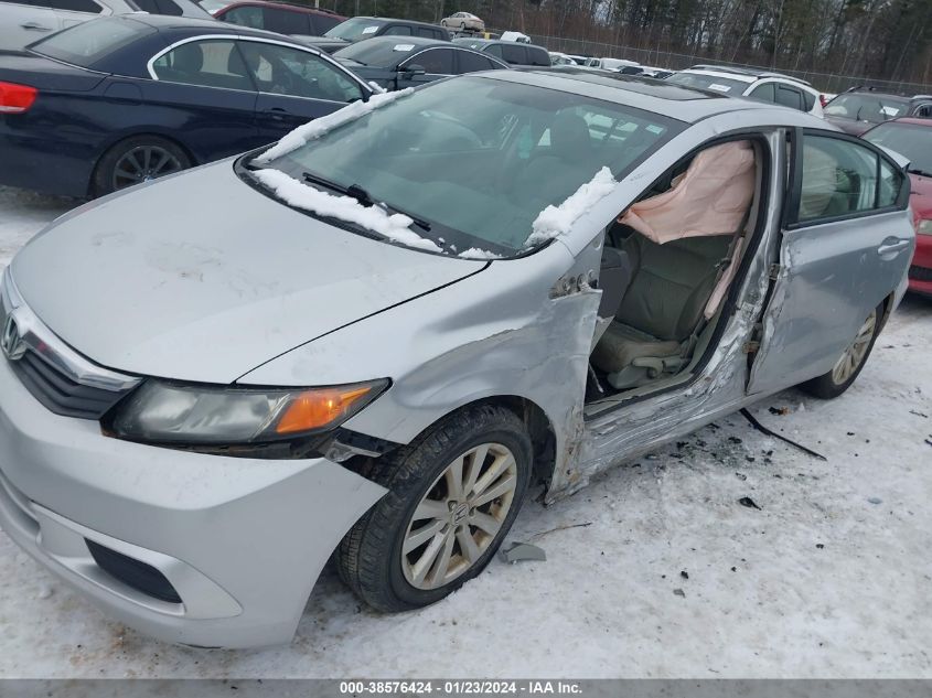 2HGFB2F99CH327214 2012 Honda Civic Ex-L