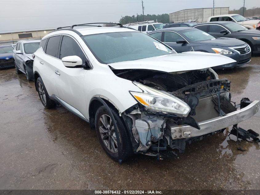 2017 Nissan Murano Sv VIN: 5N1AZ2MGXHN108276 Lot: 39177566