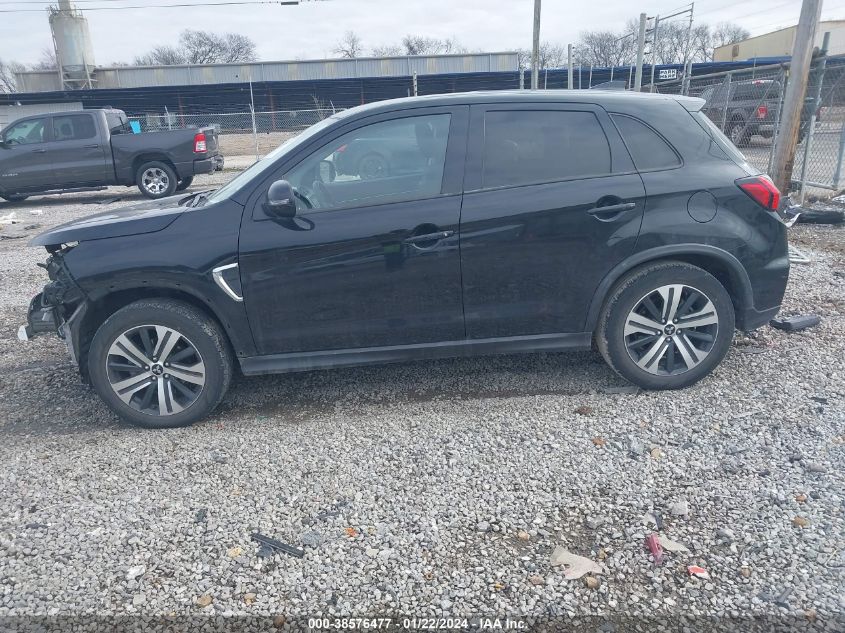 2020 Mitsubishi Outlander Sport 2.0 Se VIN: JA4AP4AUXLU014648 Lot: 38576477