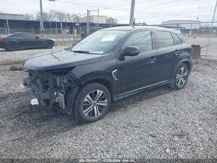 2020 Mitsubishi Outlander Sport 2.0 Se VIN: JA4AP4AUXLU014648 Lot: 38576477