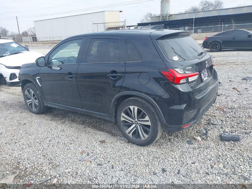 2020 Mitsubishi Outlander Sport 2.0 Se VIN: JA4AP4AUXLU014648 Lot: 38576477