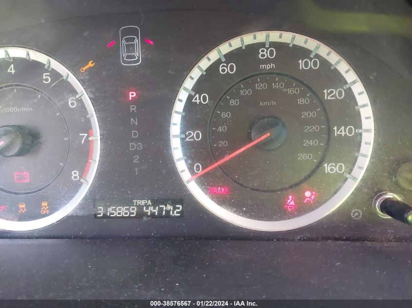 1HGCP2F32BA008962 2011 Honda Accord 2.4 Lx