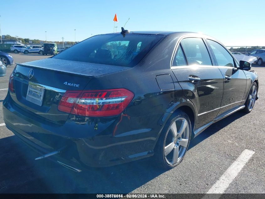 2011 Mercedes-Benz E 350 4Matic VIN: WDDHF8HB6BA431306 Lot: 38576614