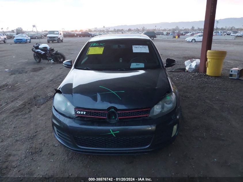 2011 Volkswagen Gti 2-Door Autobahn VIN: WVWED7AJ0BW090504 Lot: 38576742