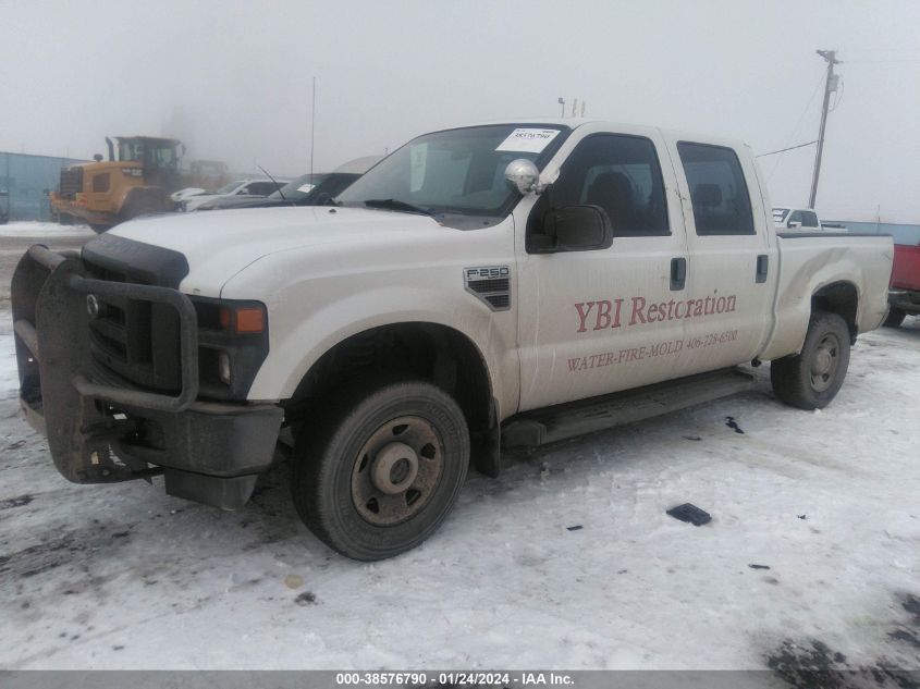 2008 Ford F-250 Fx4/Harley-Davidson/King Ranch/Lariat/Xl/Xlt VIN: 1FTSW21R68ED86857 Lot: 38576790