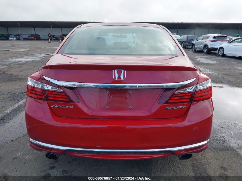 1HGCR2F54HA120277 2017 Honda Accord Sport