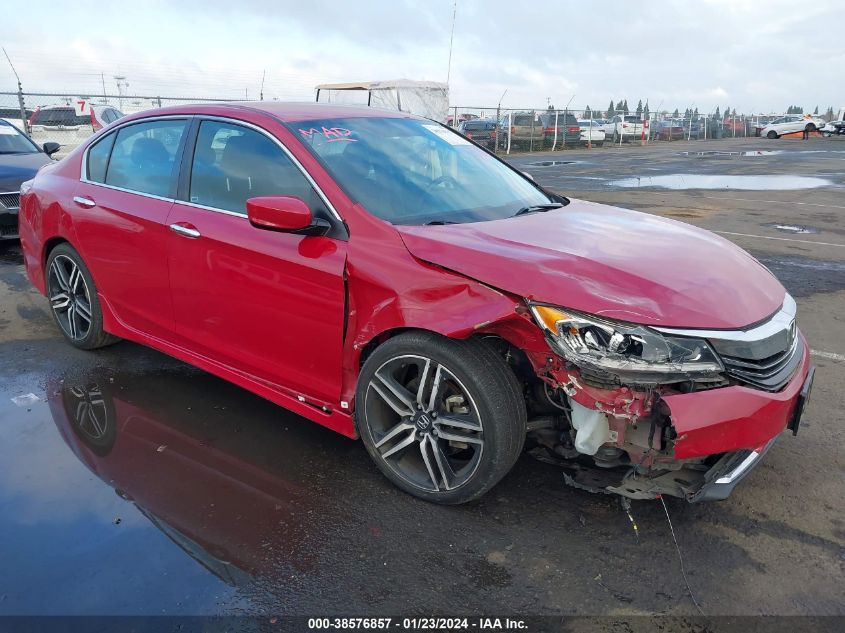 1HGCR2F54HA120277 2017 Honda Accord Sport