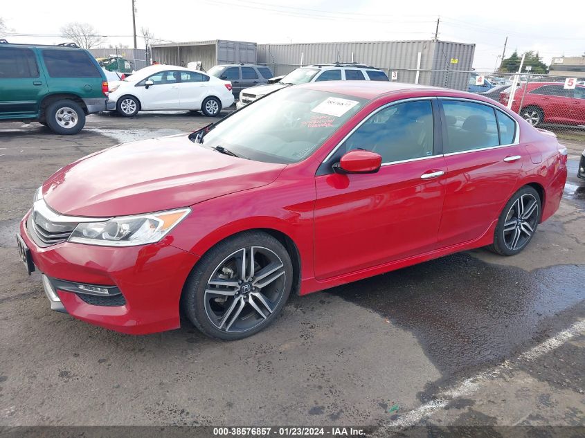 1HGCR2F54HA120277 2017 Honda Accord Sport