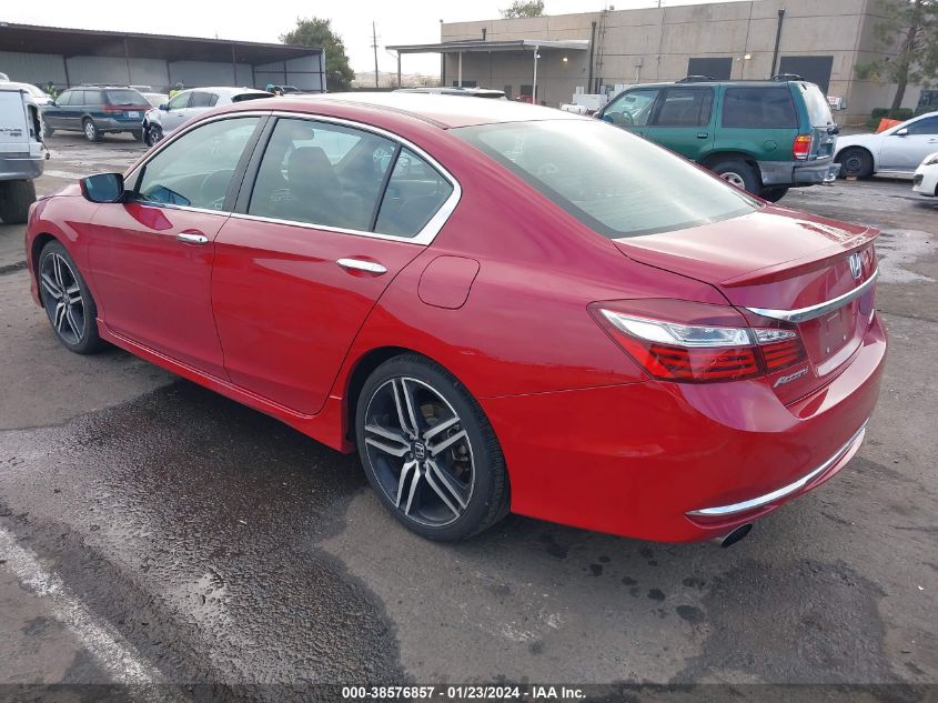 1HGCR2F54HA120277 2017 Honda Accord Sport