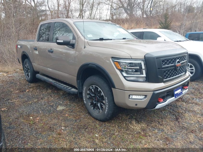 2020 Nissan Titan Pro-4X 4X4 VIN: 1N6AA1ED3LN500290 Lot: 38576905