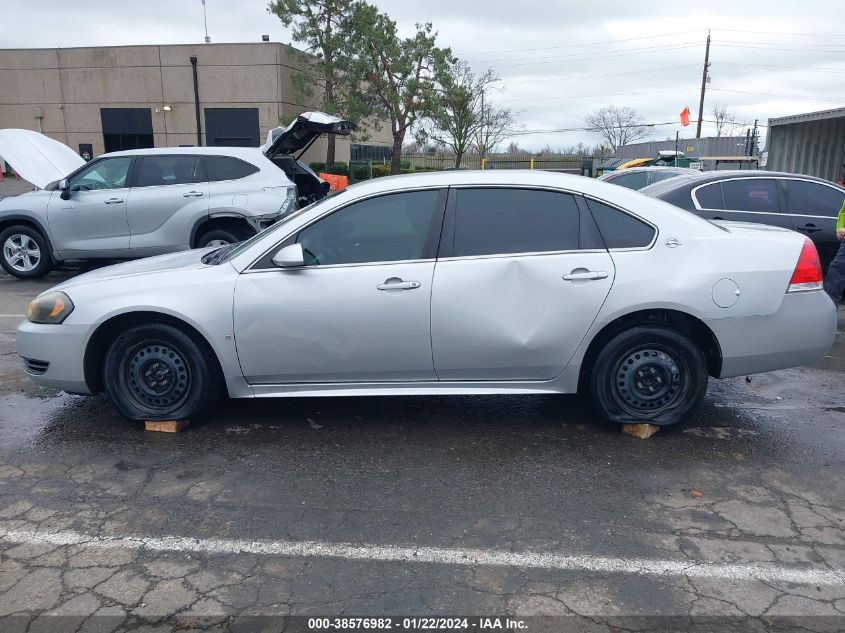 2009 Chevrolet Impala Ls VIN: 2G1WB57NX91176390 Lot: 38576982