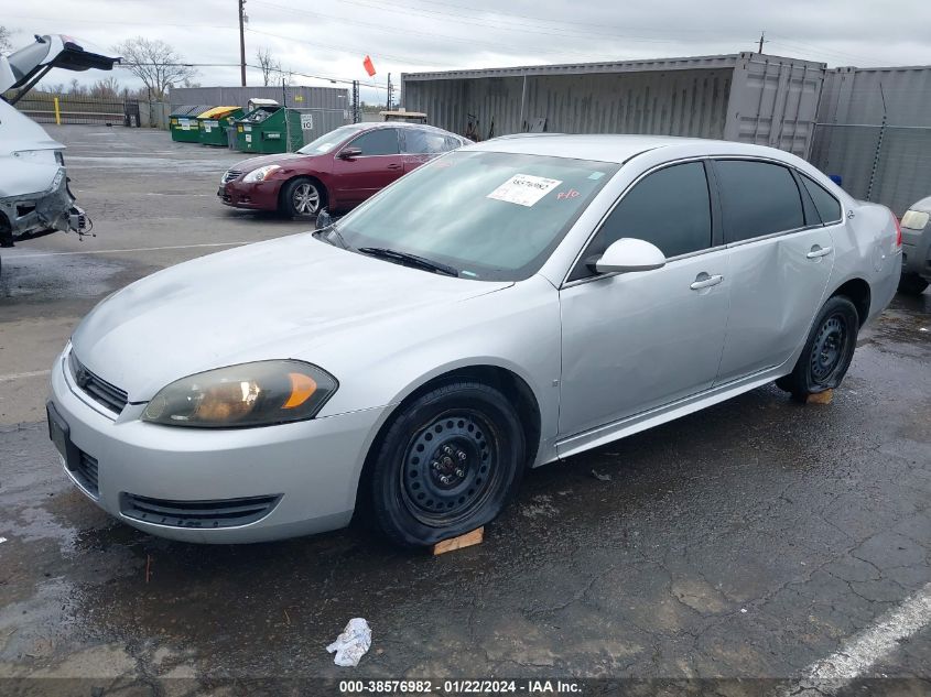 2009 Chevrolet Impala Ls VIN: 2G1WB57NX91176390 Lot: 38576982