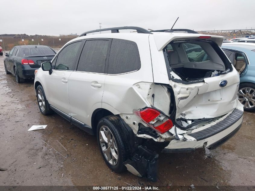 2015 Subaru Forester 2.5I Touring VIN: JF2SJAUC7FH403937 Lot: 38577125