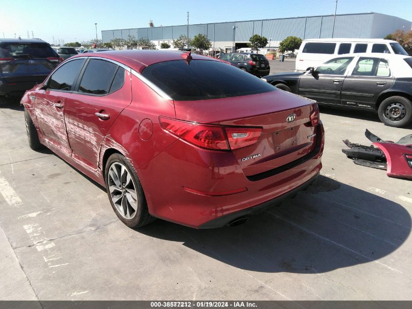 2015 Kia Optima Sx Turbo VIN: 5XXGR4A66FG515381 Lot: 38577212