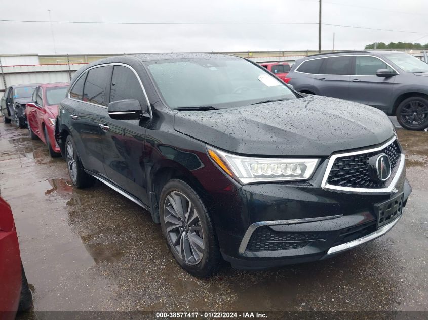 5J8YD3H55KL006209 2019 Acura Mdx Tech Pkg