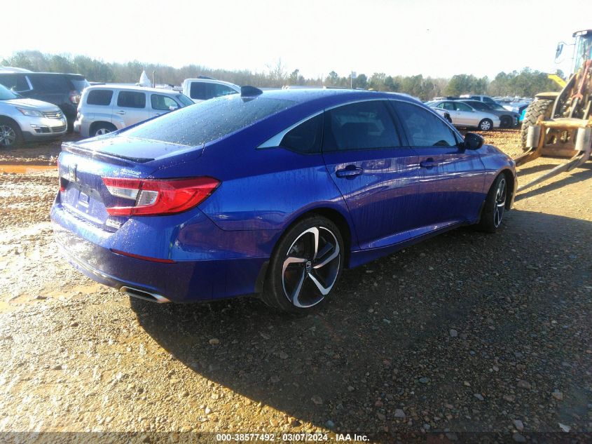 2022 Honda Accord Sport Special Edition VIN: 1HGCV1F45NA091218 Lot: 38577492