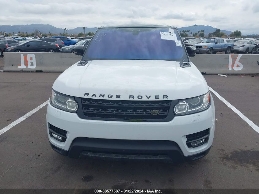 2017 Land Rover Range Rover Sport VIN: SALWR2FE4HA163781 Lot: 38577587