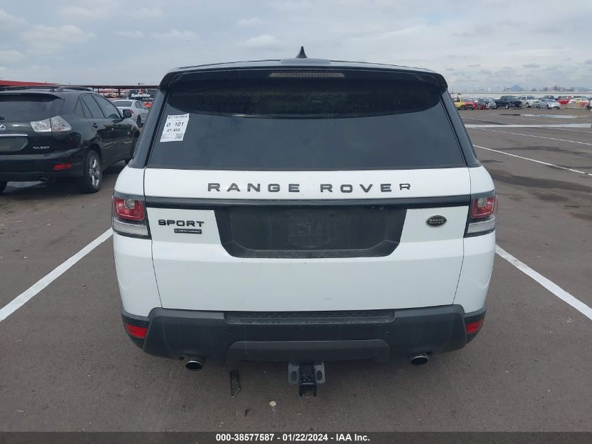 2017 Land Rover Range Rover Sport VIN: SALWR2FE4HA163781 Lot: 38577587