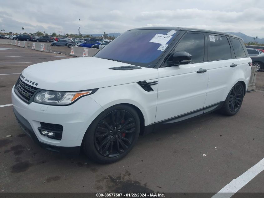 2017 Land Rover Range Rover Sport VIN: SALWR2FE4HA163781 Lot: 38577587