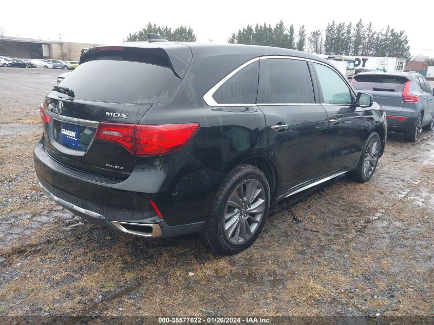 5J8YD4H5XKL020046 2019 Acura Mdx Technology Pkg