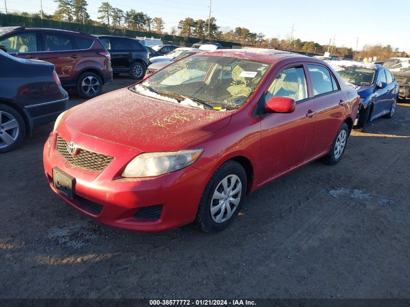 2010 Toyota Corolla Le VIN: 2T1BU4EE2AC514867 Lot: 38577772