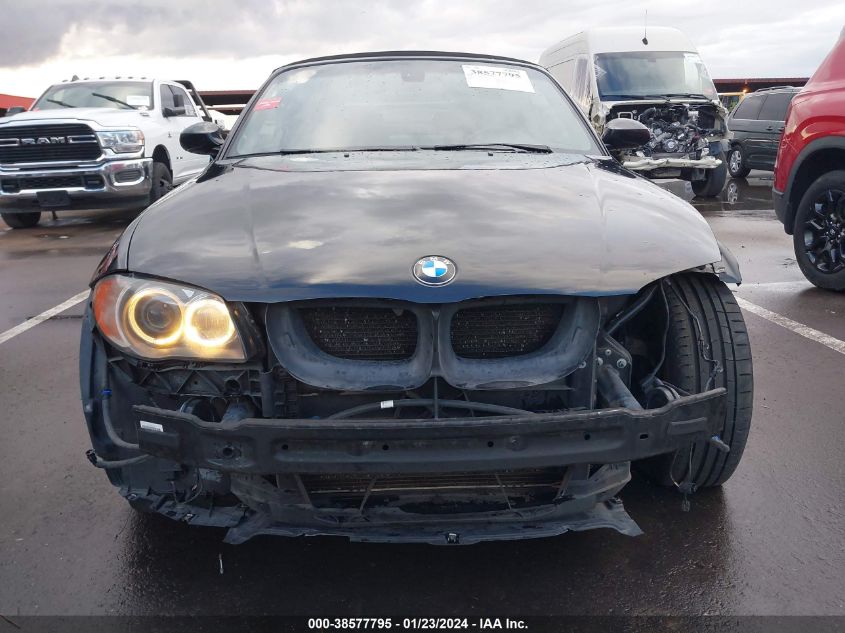 WBAUL73578VE89200 2008 BMW 128I