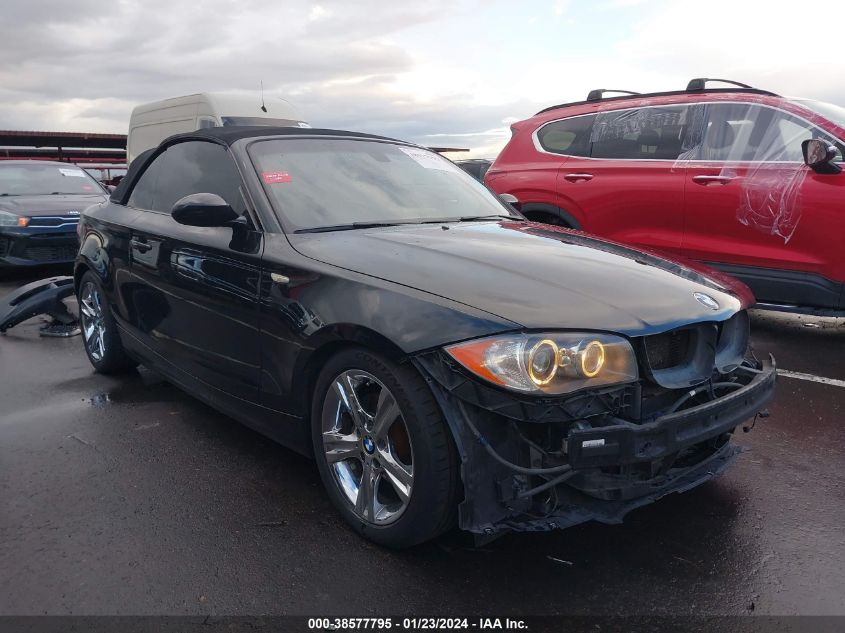 WBAUL73578VE89200 2008 BMW 128I