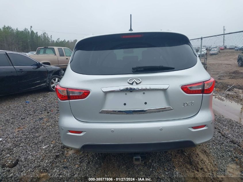 2013 Infiniti Jx35 VIN: 5N1AL0MMXDC325490 Lot: 38577806