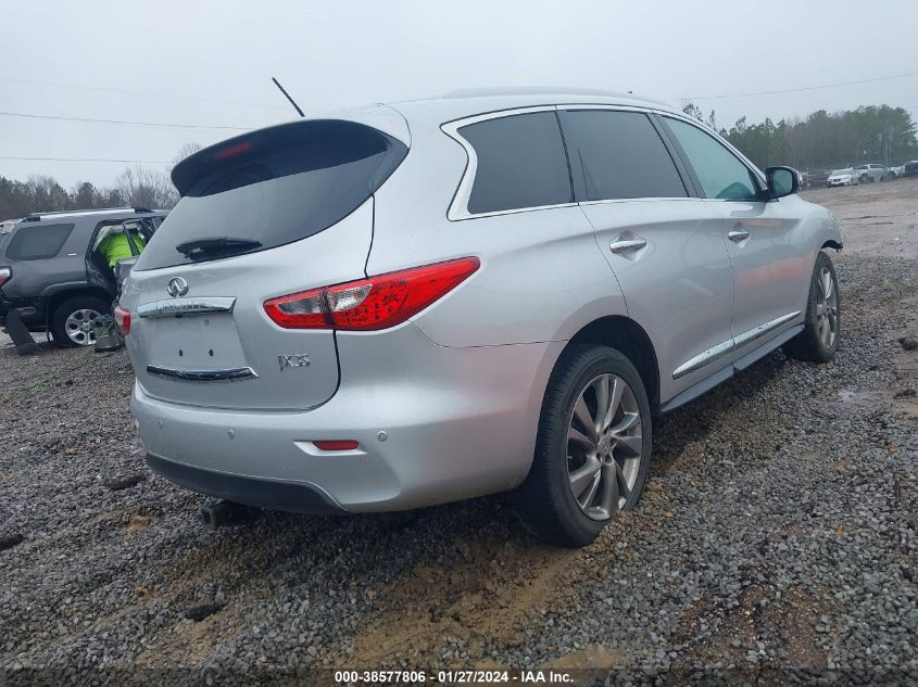 2013 Infiniti Jx35 VIN: 5N1AL0MMXDC325490 Lot: 38577806