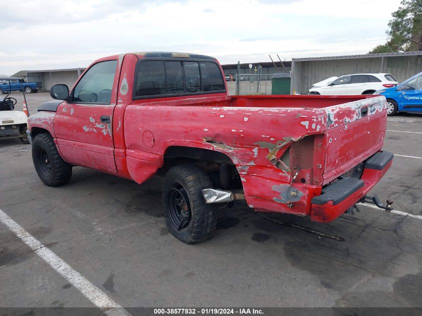 1995 Dodge Ram 1500 VIN: 1B7HC16Z4SS260057 Lot: 38577832