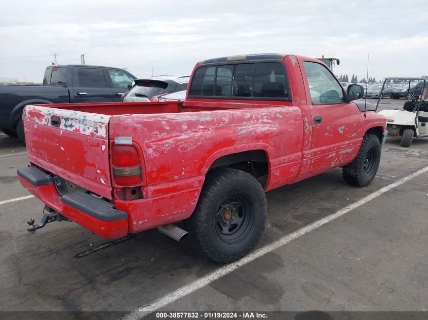 1995 Dodge Ram 1500 VIN: 1B7HC16Z4SS260057 Lot: 38577832