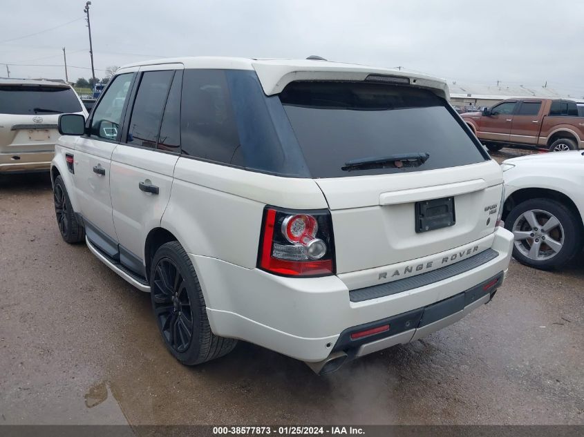 2010 Land Rover Range Rover Sport Lux VIN: SALSK2D49AA232936 Lot: 38577873