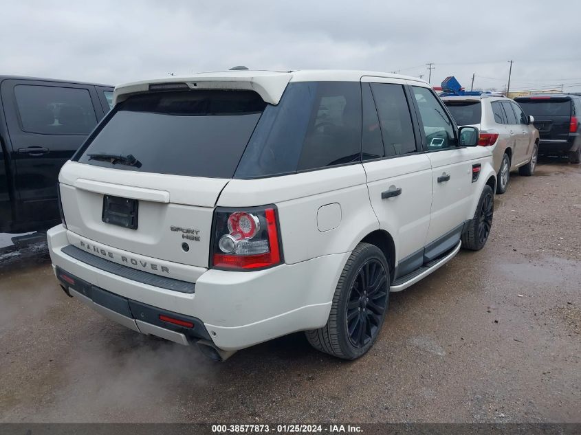 2010 Land Rover Range Rover Sport Lux VIN: SALSK2D49AA232936 Lot: 38577873